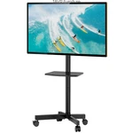 Tavr Modern Rolling Stand Mobile Cart With Wheels For 32 To 60 Inch. Fixed Price $54.99.