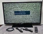 Samsung 32" Hdtv W Remote, Stand, & Cables Assembled Fully Tested Euc. Fixed Price $123.45.