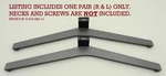 Sony XBR-75X81CH 5-009-402-23/5-009-407-23 Legs (no Necks, Screws) Used. Fixed Price $27.95.