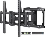Listed Full Motion Tv Wall Mount Bracket For Most Movable 37-86INCH, Black. Fixed Price $59.70.