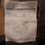 New Black Peerless Av PLB-1 Back Plate Dual Lcd Tv Monitor Mount Tilt. Fixed Price $105.00.