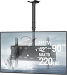 Wali Ceiling Tv Mount For 42-90 Inch, Hanging Adjustable 800X400MM, Black. Fixed Price $126.06.