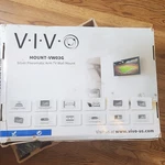 Vivo MOUNT-VW03G Silver Pneumatic Arm Tv Wall 32" 33LBS Vesa Cable Mgmt. Fixed Price $20.00.