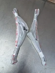 Lg Tv Stand Legs For 70 / 75" 82" 86" MEZ68748905 REV00 Light Steel Silver. Fixed Price $29.95.
