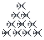 10-PACK Wall Mount Brackets For 23-55INCH Screen Full Motion Swivel/tilt Vesa. Fixed Price $148.79.