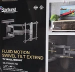 Starburst Fluid Motion Swivel Tilt Extend Tv Wall Mount 37-90". Fixed Price $124.95.