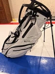 Maxfli Eco Tour 14-WAY Divider Stand Golf Bag White/black/gray Polyester. Fixed Price $125.00.