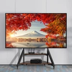 Xl 40-100 Inch Universal Floor Tv Stand Height Adjustable With Detachable Wheels. Fixed Price $109.95.