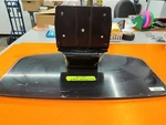 Tv Stand Glass Pedestal Base Mount Philips 47PFL7403D/F7 No Screws. Fixed Price $120.00.