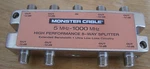 New Monster Cable 8-WAY Splitter B&h #MOSS8RF Mfr #109689 5-1000MHZ. Fixed Price $7.99.