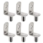 "50 Pcs 6MM Shelf Pins, L-shaped Nickel Plated Support Pegs With Hole F.... Fixed Price $14.56.