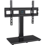 Perlesmith Swivel Universal Tv Stand Mount For 32-86 32" To 86" Screen, Black. Fixed Price $101.98.