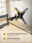 Montek Full Motion Tv Wall Mount Bracket For Most 13-43 Inch Led Lcd Flat Screen. Fixed Price $23.40.