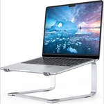 Soundance Silver Metal Ergonomic Laptop Stand Riser. Fixed Price $10.99.
