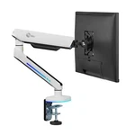 Siig Single-monitor Arm Desk Mount With Gaming Rgb Lighting (CE-MT3J11-S2). Fixed Price $137.50.