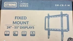Strong Carbon Series Fixed Mount Sm-cb-f-m For 24-55" Displays. Fixed Price $175.00.