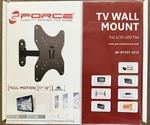 Gforce Full Motion 17"-42" Tv Wall Mount. Fixed Price $24.00.