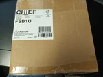 Chief FSB1U Universal Interface Bracket Small Flat Panel Vesa Mount New. Fixed Price $22.00.