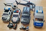 Playmobil City Action - Police Vehicle Lot Car Truck Van Helicopter Motorcycle. Fixed Price $39.99.