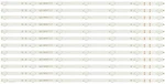 Backlight Strips (12) For Roku 65R4A5R LED65D07-ZC42AG-03 30365007046. Fixed Price $39.94.