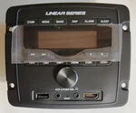 Linear Series RV3000 Am Fm Bluetooth Multimedia Receiver Deckless Wall Mount. Fixed Price $125.00.
