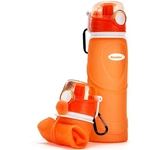 Kemier Collapsible Silicone Water BOTTLES-750ML,MEDICAL 26 Ounces, Orange. Fixed Price $22.97.