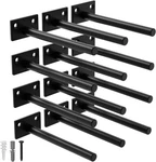 Leopo 12 PACK-6 Floating Shelf Bracket, Hidden Brackets Inch, Black. Fixed Price $29.94.