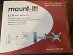 Mount-it MI-405SB Professional Mounts 13"-30" Lcd Tv, Monitors Wall New. Fixed Price $27.00.