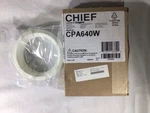 Chief CPA640W Tile Ring Hardware Decorative Mount White. Fixed Price $13.50.