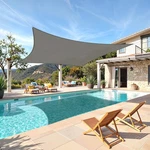 Rectangle Sail - 8' X 10', 95% Uv Blockage, Hdpe For Outdoor. Fixed Price $22.79.