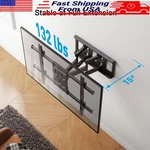 Full Motion Tv Wall Mount 37-75 In 132 Lbs Adjustable Tilt Swivel Extension New. Fixed Price $59.85.