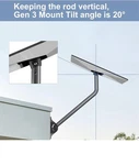Perelegear Satellite Dish Mount, Starlink PGSDM02. Fixed Price $24.99.