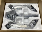 Ergotron Lx Vertical Stacking Dual Monitor Arm 24" Polished Aluminum 45-248-026. Fixed Price $251.97.