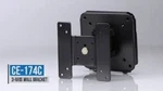 Clinton Vesa Wall Mount CE-174C 3 Axis For Monitors, Tvs New!!. Fixed Price $6.99.