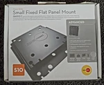 Omnimount QM100 Small Fixed Flat Panel (platinum) Wall Only. Fixed Price $14.99.