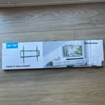Brookstone Fixed Wall Mount For 36-90 In Tvs Bracket With Hardware. Fixed Price $9.99.