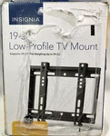 Insignia Low Profile Fixed Wall Mount For Most 19" 39" Tv's Ns-htvmfab. Fixed Price $18.00.