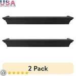 3 Piece Black Floating Shelves Set Wall Decor Easy Mount Indoor Gift Idea New. Fixed Price $26.77.