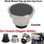 1PC Black Flush Mount Pop-up Gas Cap Cover Weld In Bung Custom Chopper Bobber. Fixed Price $28.22.