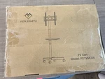Perlesmith Mobile Stand, Heavy Duty MODEL:PSTVMC06 Up To 60". Fixed Price $56.24.