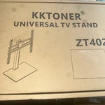 Kktoner Universal Tv Stand Table Top For 27 65 Inch Height Black. Fixed Price $37.95.