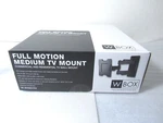 W-box 0E-80AM3763 Full Motion Medium Tv Wall Mount Fits 37-63" Ctsa. Fixed Price $57.00.