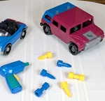 Battat Take-apart 4X4 Truck/ Jeep Toy Drill Building W/electric Screwdriver Only. Fixed Price $14.99.