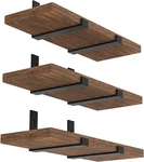 12 Inch Heavy Duty Floating Shelf Bracket, Wall Mounting Industrial Black She.... Fixed Price $43.13.