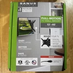 Sanus FSF110KIT Vuepoint Full Motion Wall Mount For 13-40" New Box. Fixed Price $43.99.