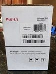 Viewsonic Universal Wall Mount WM-U1 (brand New In Box) WMU1. Fixed Price $32.00.