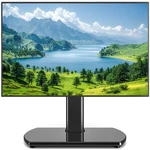 Universal Tabletop Stand With Swivel Mount For 27-55" Glass Base, Black. Fixed Price $45.99.