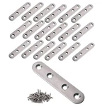 Vinbee Flat Straight Brace Brackets With Screws 3 Inch Pcs, Silver. Fixed Price $21.48.