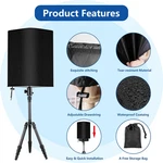 15" Outdoor Covers 2 Pack Weatherproof Dj Powered Speakers 600D. Fixed Price $27.80.
