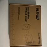 Elived Full Motion Tv Wall Mount YD1009 Black Vesa 75X75 100X100. Fixed Price $19.99.